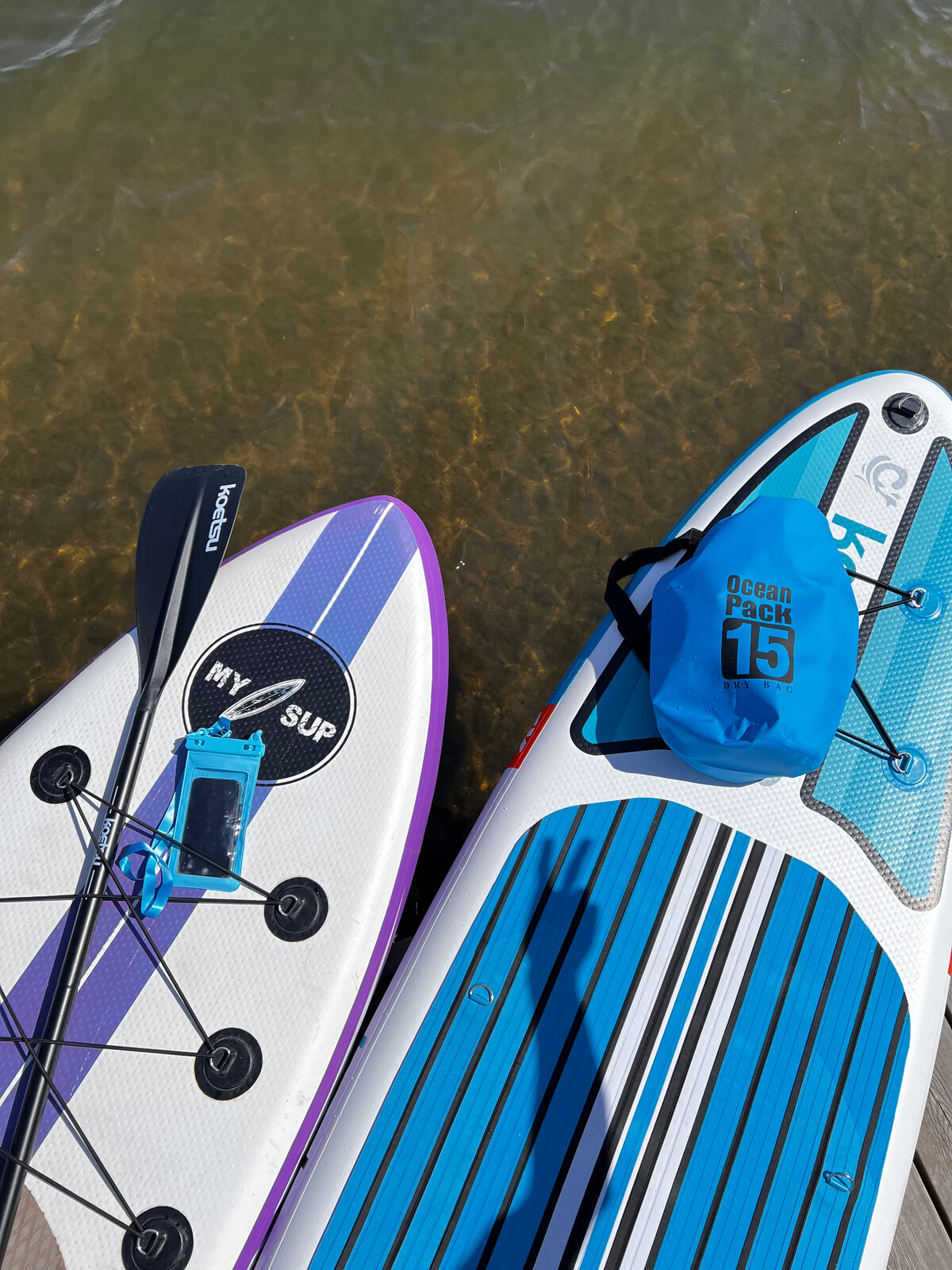 Комплект SUP: борд, весло, насос, гермосумка